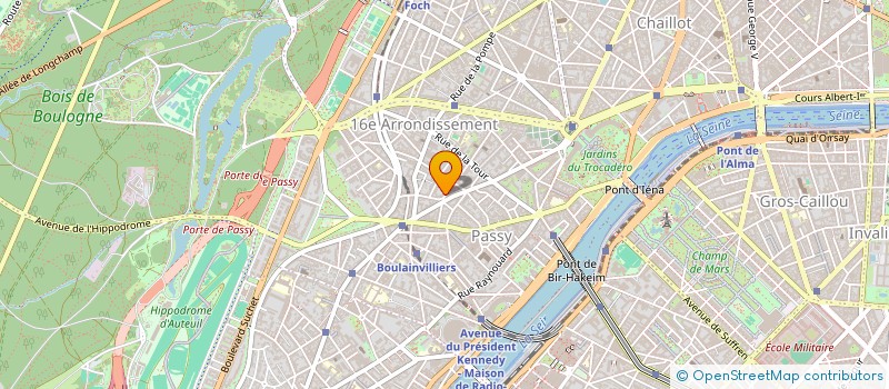 localisation de l'entreprise THT MULTIMEDIA à PARIS