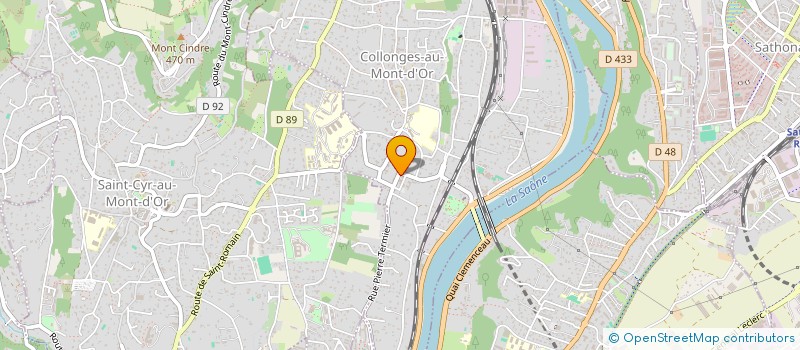 localisation de l'entreprise THU INVEST  COLLONGES-AU-MONT- D OR