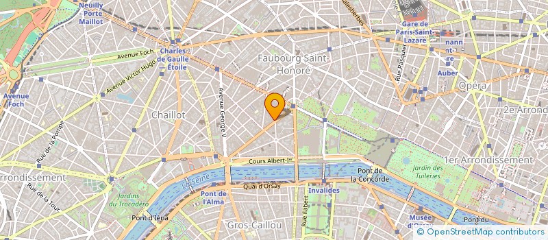 localisation de l'entreprise THUAL ET MARANGE  PARIS