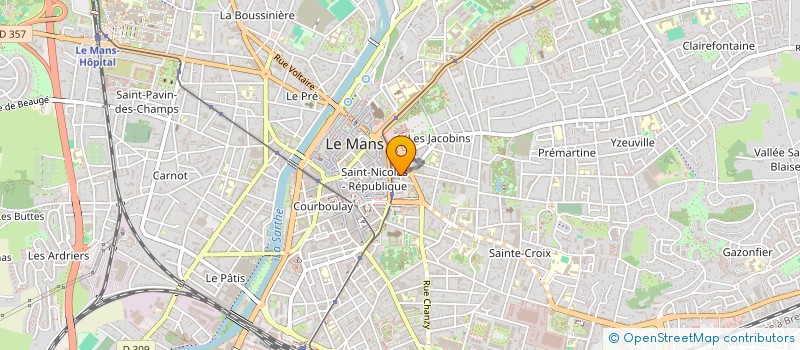 localisation de l'entreprise THUARD DROUIN  LE MANS