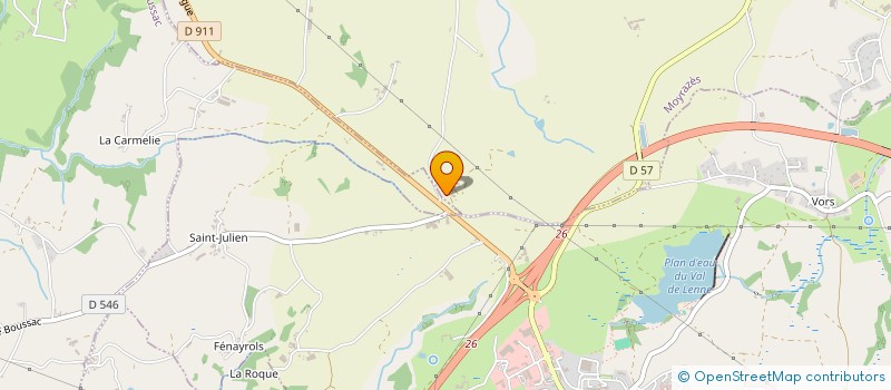 localisation de l'entreprise THUBIERE ANTHONY  MOYRAZES