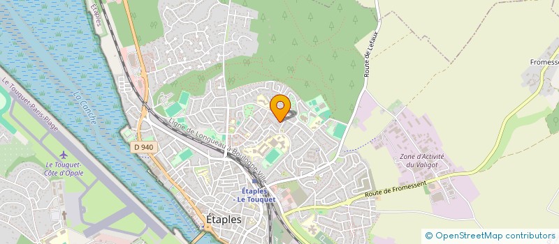 localisation de l'entreprise THUEUX à ETAPLES