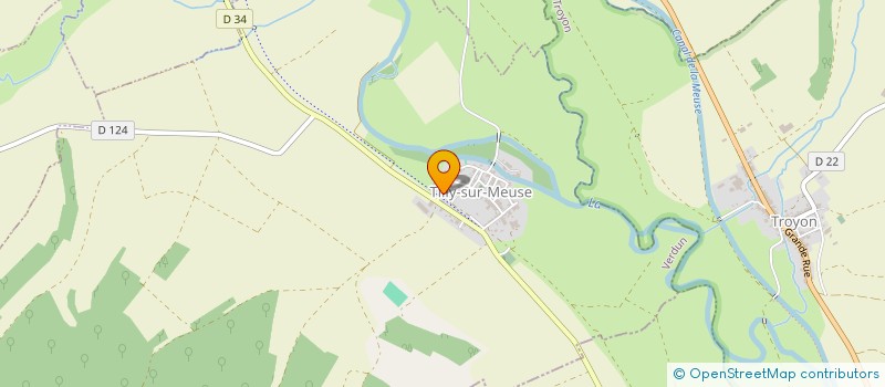 localisation de l'entreprise THUGNET FILS  RECOURT-LE-CREUX
