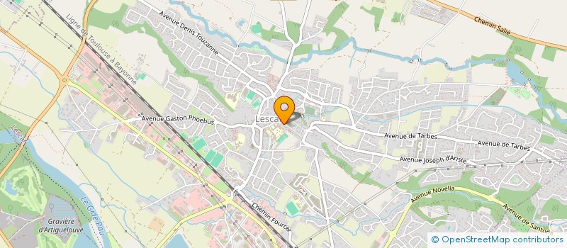 localisation de l'entreprise THUILLIER  LESCAR