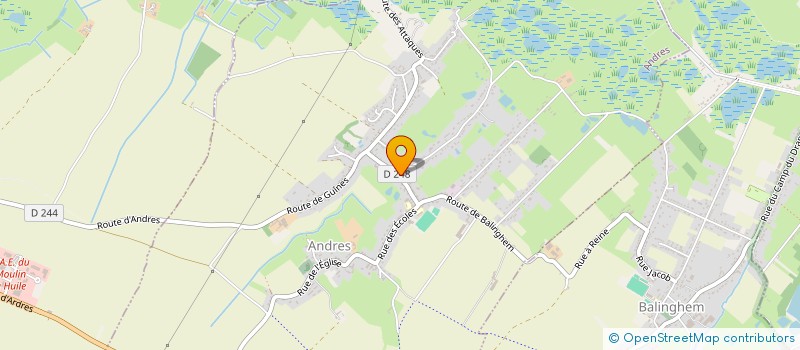 localisation de l'entreprise THUILLIER FRERES  ANDRES