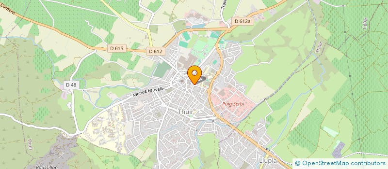 localisation de l'entreprise THUIR TC 66 à THUIR