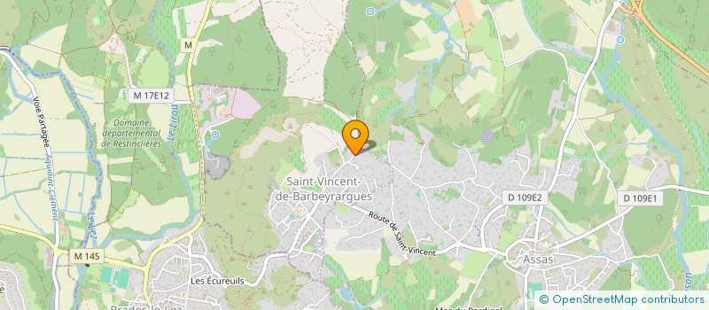 localisation de l'entreprise THULIUM  SAINT-VINCENT-DE-BARBEYRARGUES