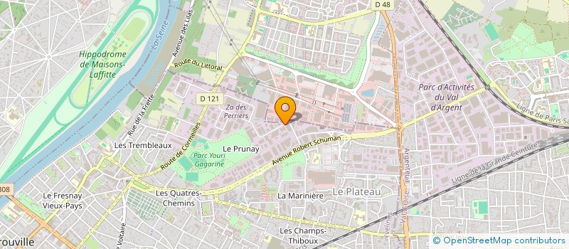 localisation de l'entreprise THULIUM à SARTROUVILLE