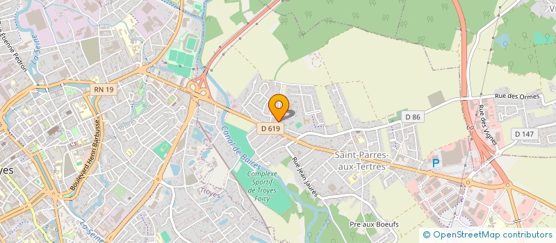 localisation de l'entreprise THUM DEPANN  SAINT-PARRES-AUX-TERTRES