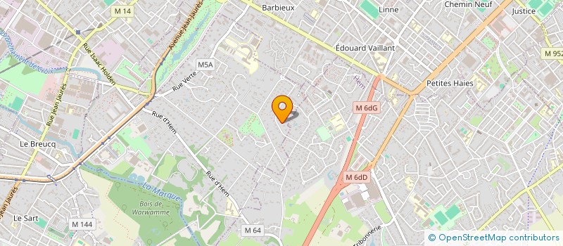 localisation de l'entreprise THUMALEX à CROIX