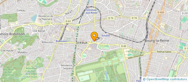 localisation de l'entreprise THUNDERCLAP à SCEAUX