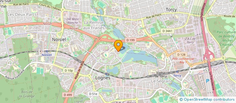 localisation de l'entreprise THUNDERCLOUD à LOGNES