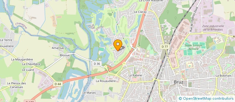 localisation de l'entreprise THUNDERSTRUCK PICTURES  BRUZ