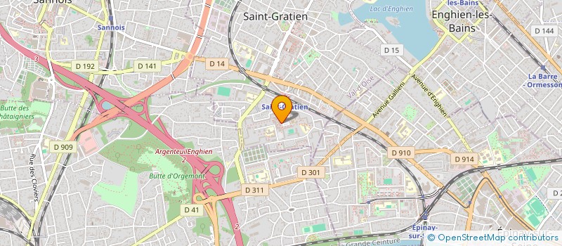 localisation de l'entreprise THUPTEN  SAINT-GRATIEN