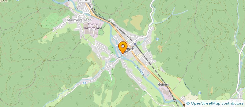 localisation de l'entreprise THUR INITIATIVE VERTE  MOOSCH