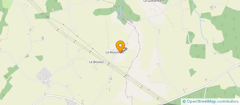 localisation de l'entreprise THURIAUD à NIVILLAC