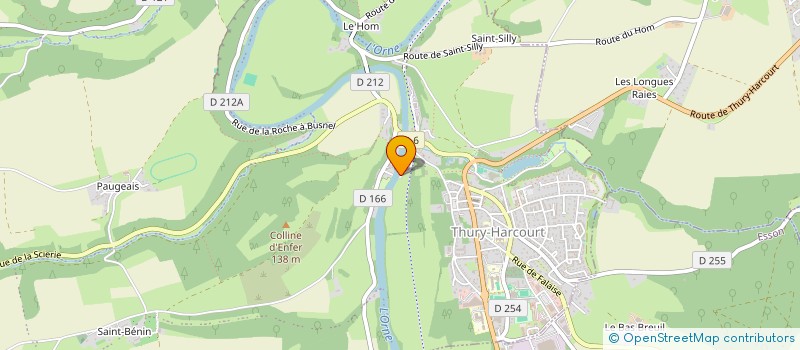 localisation de l'entreprise THURY PLEIN AIR  THURY-HARCOURT-LE-HOM