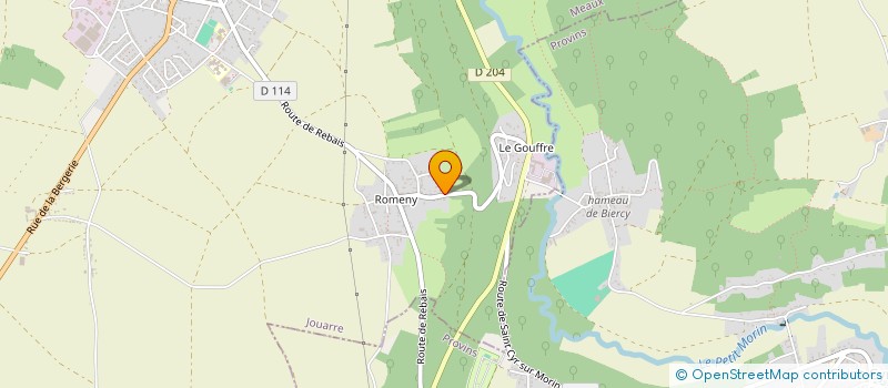 localisation de l'entreprise THX-ONE  JOUARRE