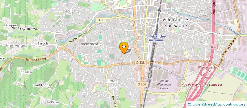 localisation de l'entreprise THY VTC à VILLEFRANCHE-SUR-SAONE