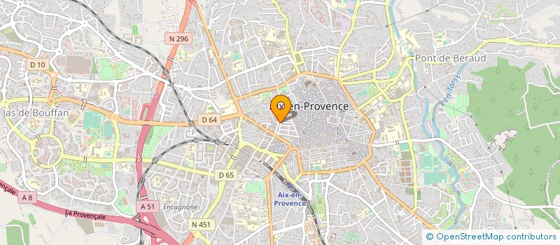 localisation de l'entreprise THYA à AIX-EN-PROVENCE
