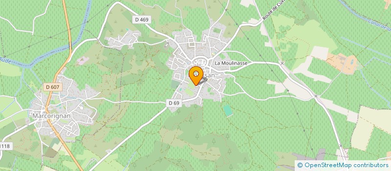 localisation de l'entreprise THYA  MOUSSAN