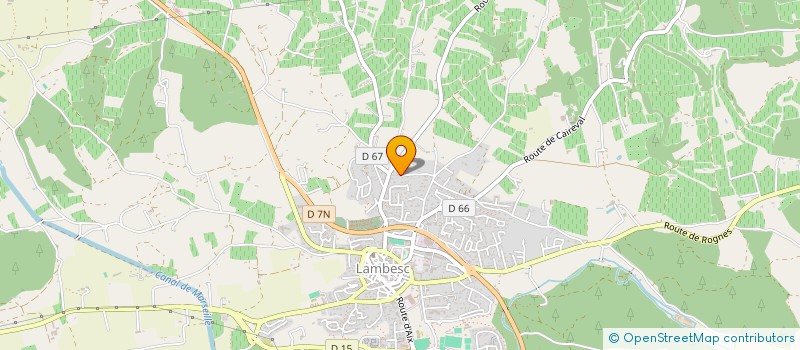 localisation de l'entreprise THYCOON à LAMBESC