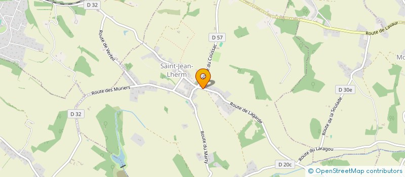 localisation de l'entreprise THYEMMA à SAINT-JEAN-LHERM