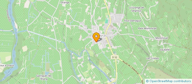 localisation de l'entreprise THYFLO  VACQUEYRAS