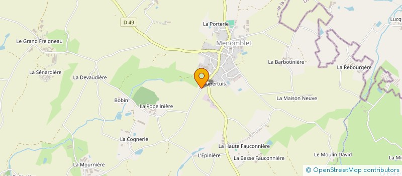 localisation de l'entreprise THYM'AUTO  MENOMBLET