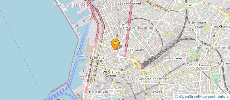 localisation de l'entreprise THYM ET ROMARIN  MARSEILLE