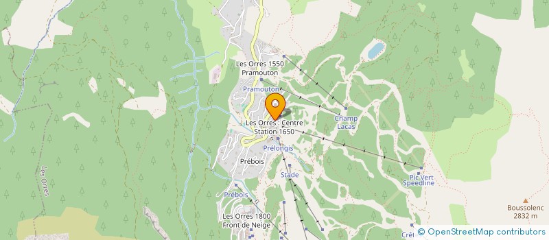 localisation de l'entreprise THYM SAUVAGE à LES ORRES