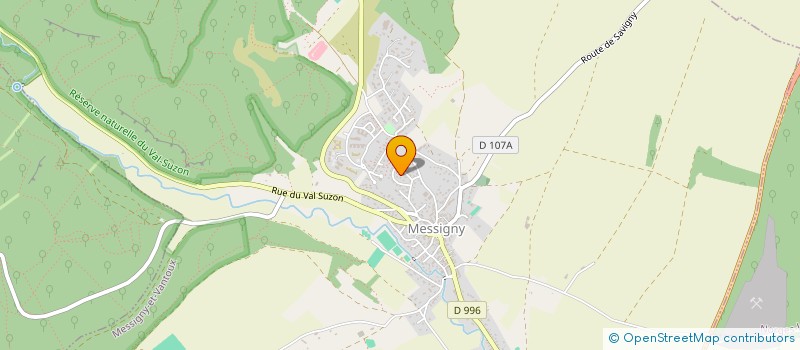 localisation de l'entreprise THYMA  MESSIGNY-ET-VANTOUX