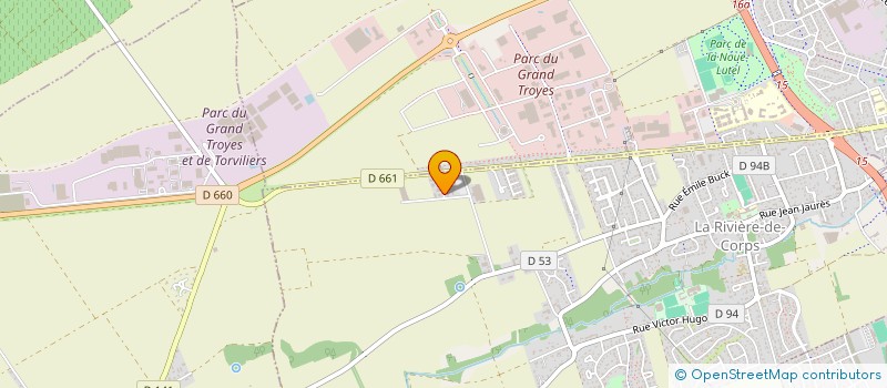 localisation de l'entreprise THYMEP ET ASSOCIES  BREVIANDES