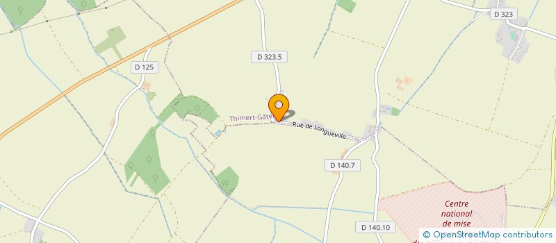 localisation de l'entreprise THYMERAIS-CHAUFFAGE à THIMERT-GATELLES