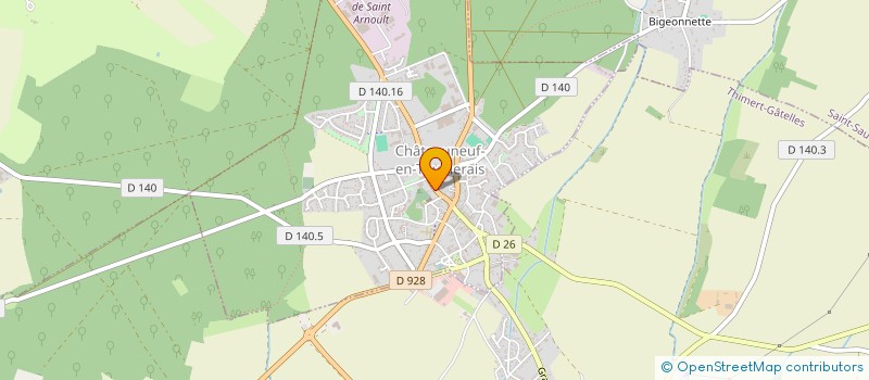 localisation de l'entreprise THYMERAIS DIAGNOSTIC à TREMBLAY-LES-VILLAGES