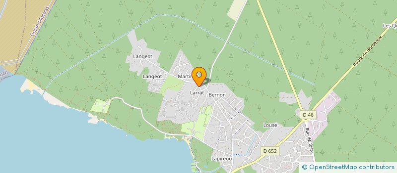 localisation de l'entreprise THYNO  SANGUINET