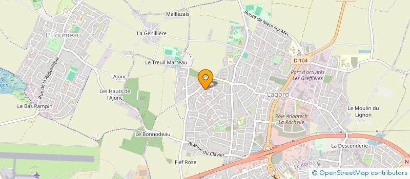 localisation de l'entreprise THYONE  LAGORD