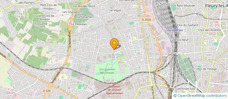 localisation de l'entreprise THYPHANANG à ORLEANS