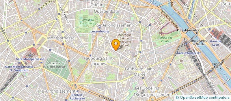 localisation de l'entreprise THYRSE à PARIS