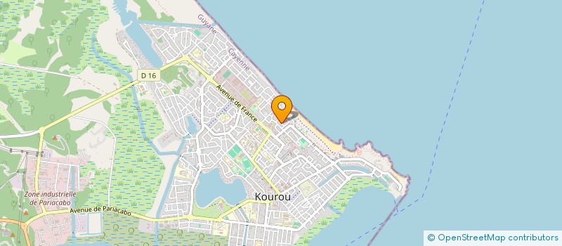 localisation de l'entreprise THYS PRO  KOUROU