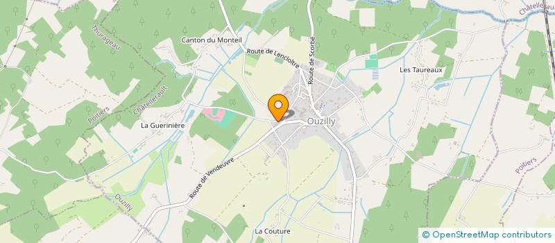 localisation de l'entreprise THYSIA  NEUVILLE-DE-POITOU