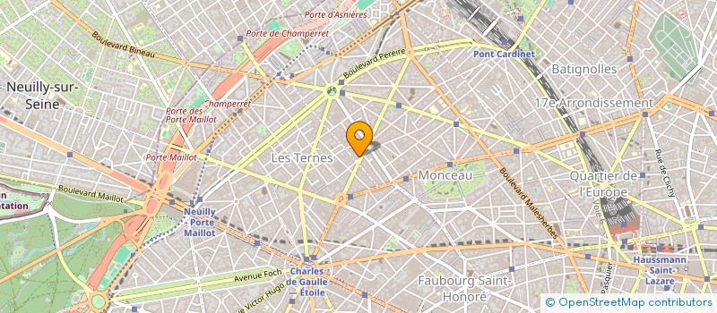 localisation de l'entreprise THYSSEN FRANCE S A à PARIS