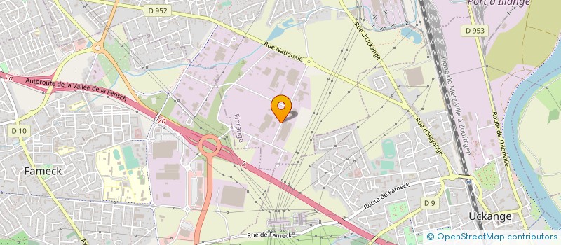 localisation de l'entreprise THYSSENKRUPP PRESTA FRANCE SAS à FLORANGE