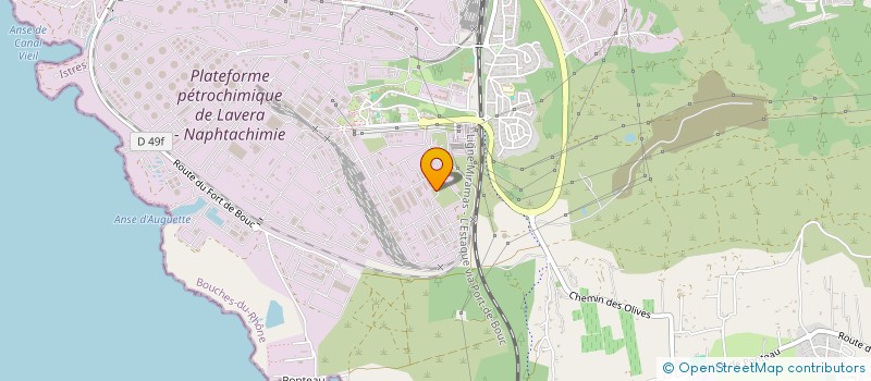 localisation de l'entreprise THYSSENKRUPP UHDE CHLORINE ENGINEERS GMBH  MARTIGUES