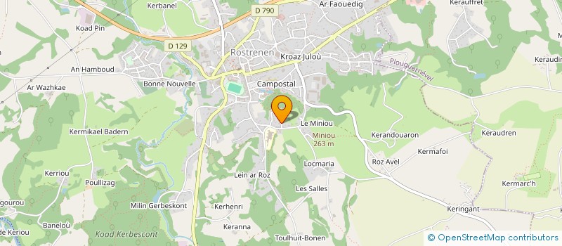 localisation de l'entreprise THYTO CARRELAGE  PLOUGUERNEVEL