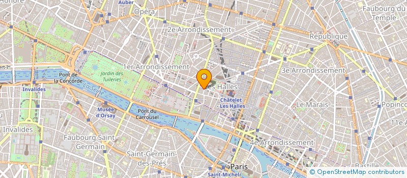 localisation de l'entreprise THYXOS ASSOCIATES  PARIS