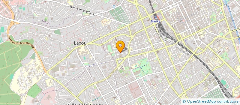 localisation de l'entreprise TI 2P SANTE à NANCY