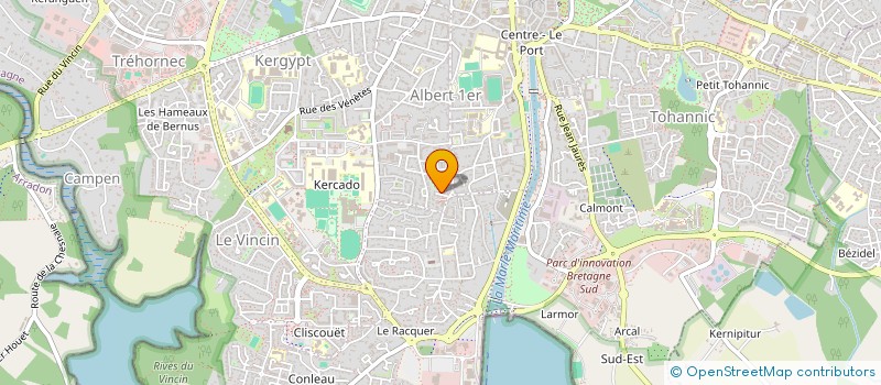 localisation de l'entreprise TI AL LIVIOU à VANNES