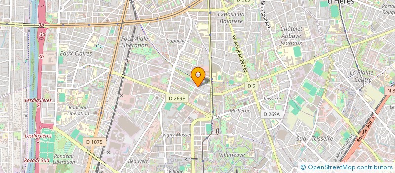 localisation de l'entreprise TI AMO GRENOBLE à SEYSSINS