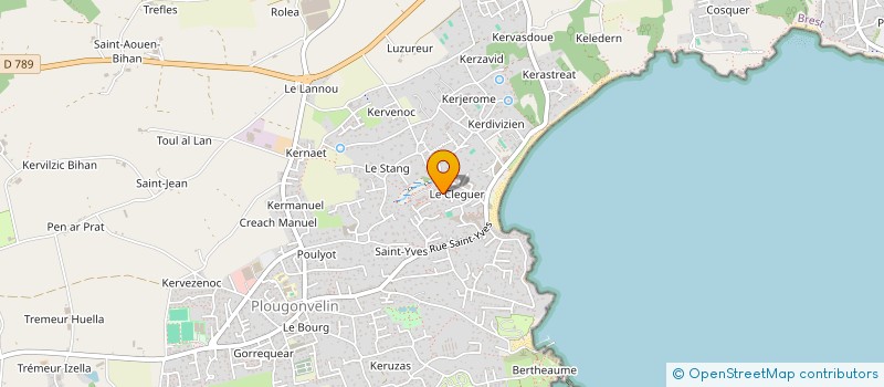 localisation de l'entreprise TI AN APOTIKER  LE CONQUET